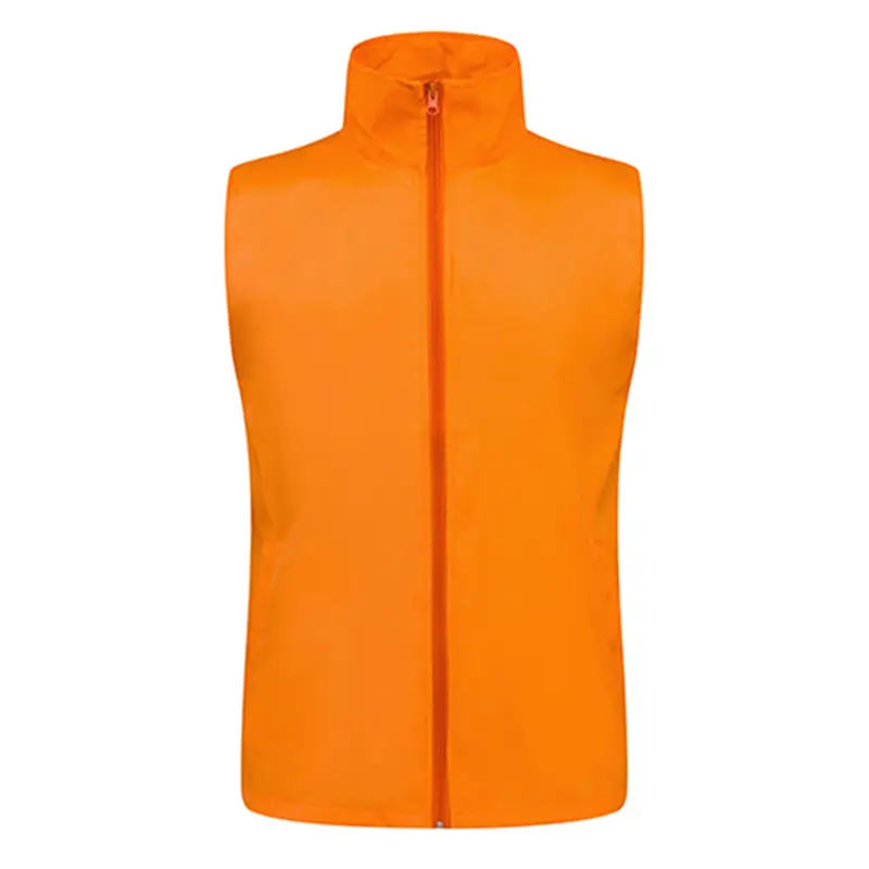 Fuchsia Full-Zip Sleeve Vest for Women - Image 6