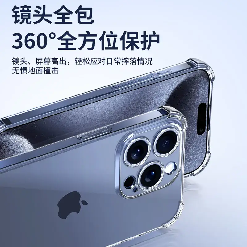 Anti-Fall Silicone Phone Case for iPhone 13-15 - Image 5