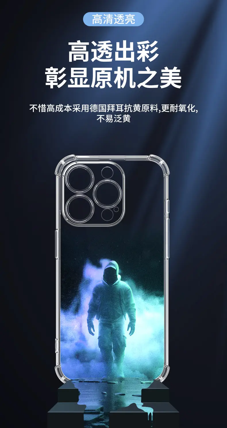 Anti-Fall Silicone Phone Case for iPhone 13-15 — feature 10