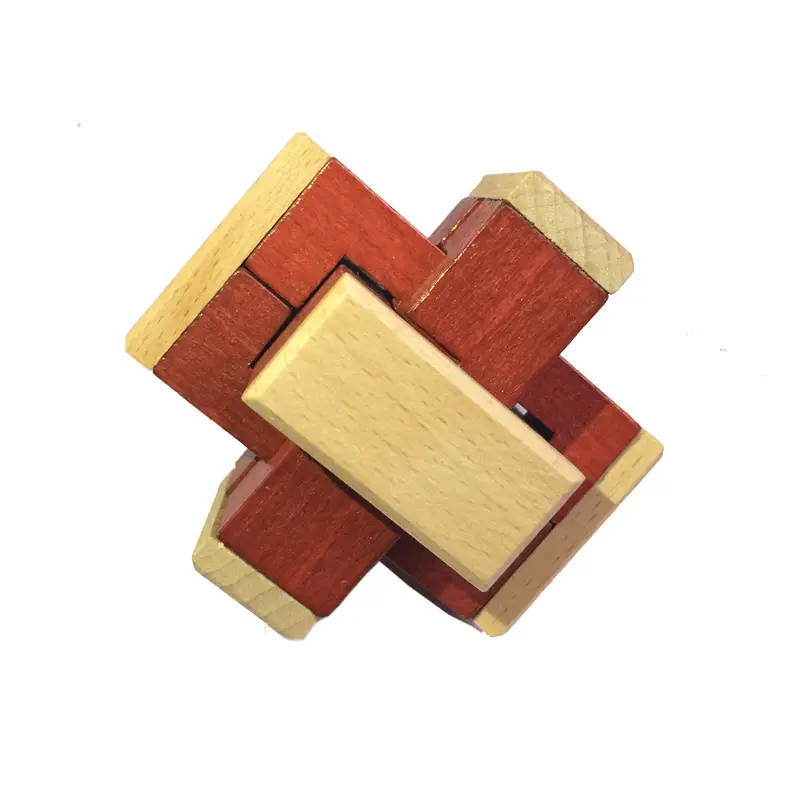 Kongming Lock Wooden Building Blocks Full Set - Image 14