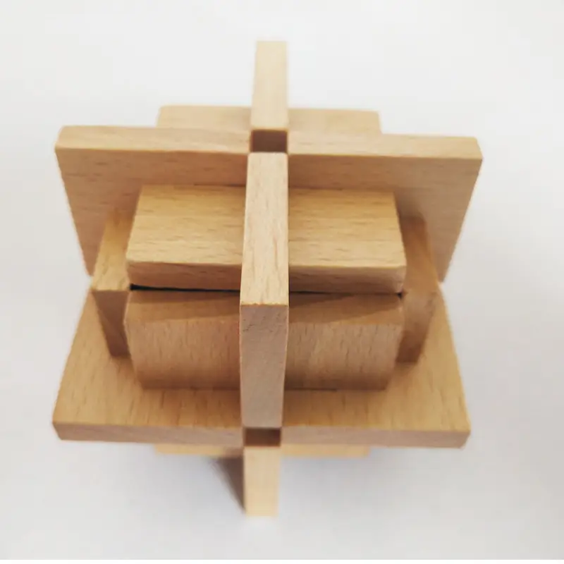 Kongming Lock Wooden Building Blocks Full Set - Image 26