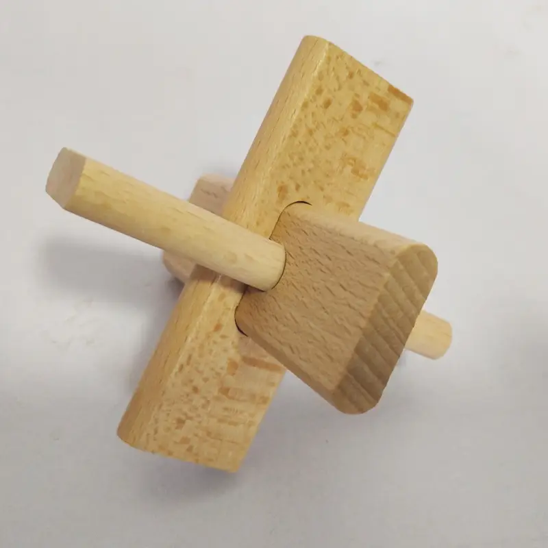 Kongming Lock Wooden Building Blocks Full Set - Image 27