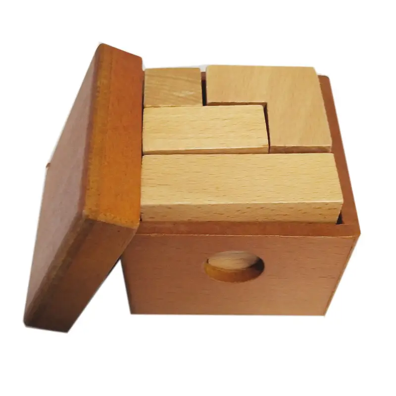 Kongming Lock Wooden Building Blocks Full Set - Image 30
