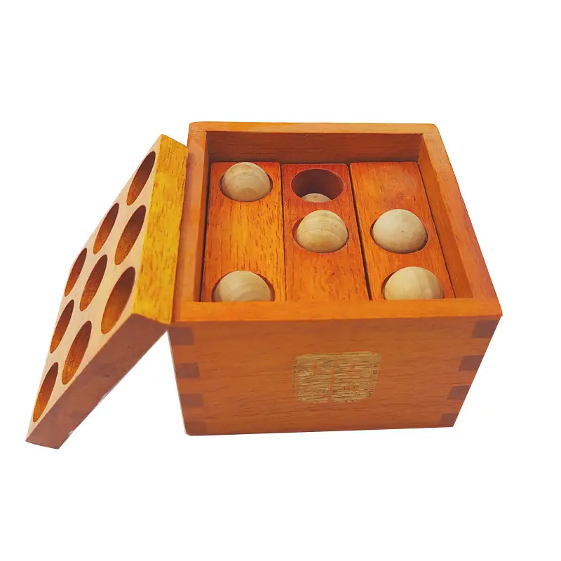 Kongming Lock Wooden Building Blocks Full Set - Image 43