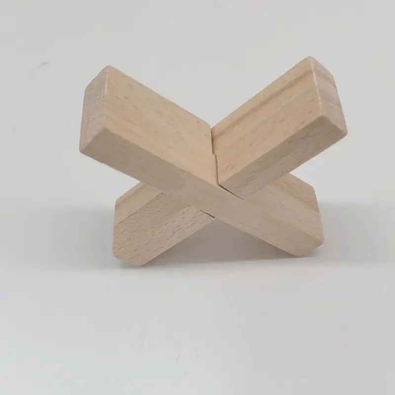 Kongming Lock Wooden Building Blocks Full Set - Image 44