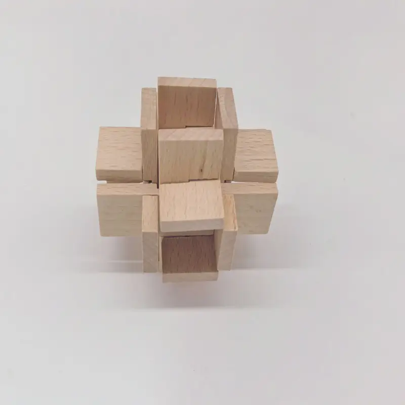 Kongming Lock Wooden Building Blocks Full Set - Image 45