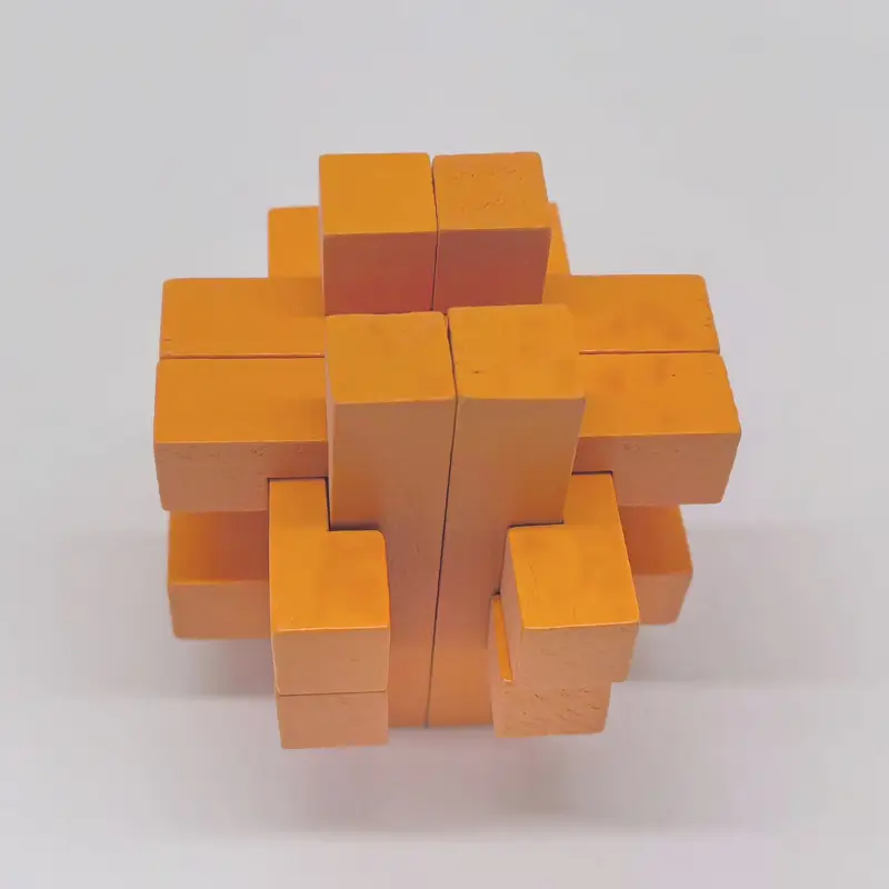 Kongming Lock Wooden Building Blocks Full Set - Image 48