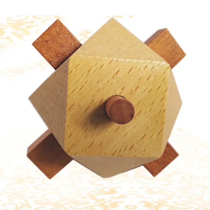 Kongming Lock Wooden Building Blocks Full Set - Image 7