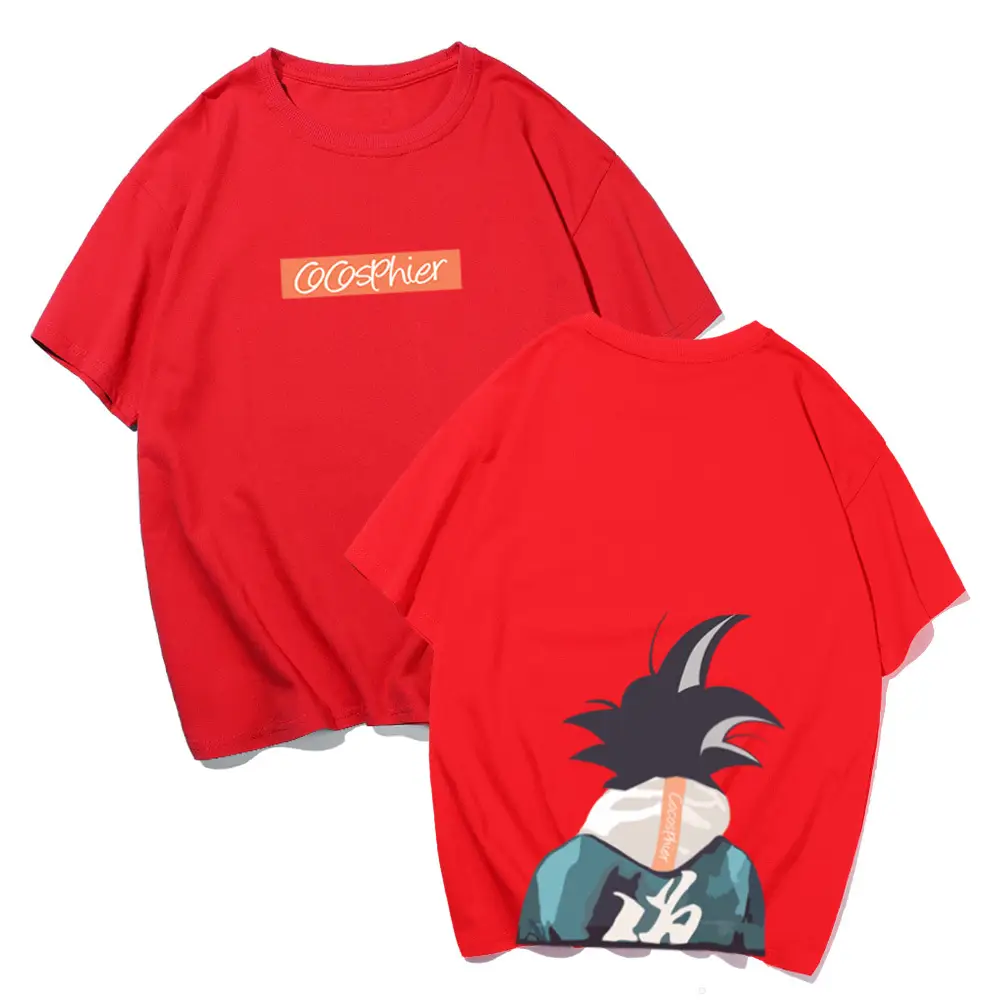 Men Women Yellow Dragon Ball T-Shirt Shorts Set - Image 14