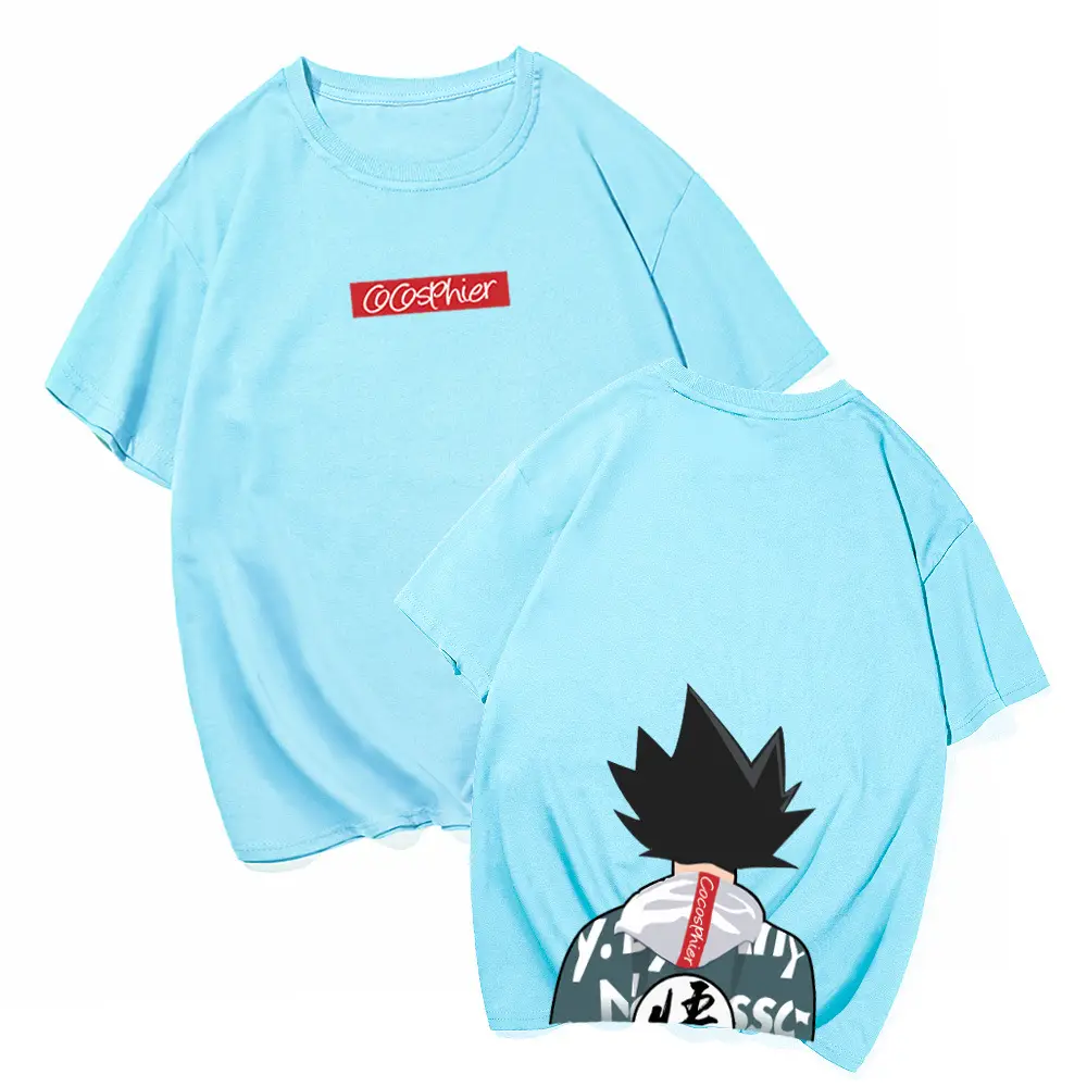 Men Women Yellow Dragon Ball T-Shirt Shorts Set - Image 9