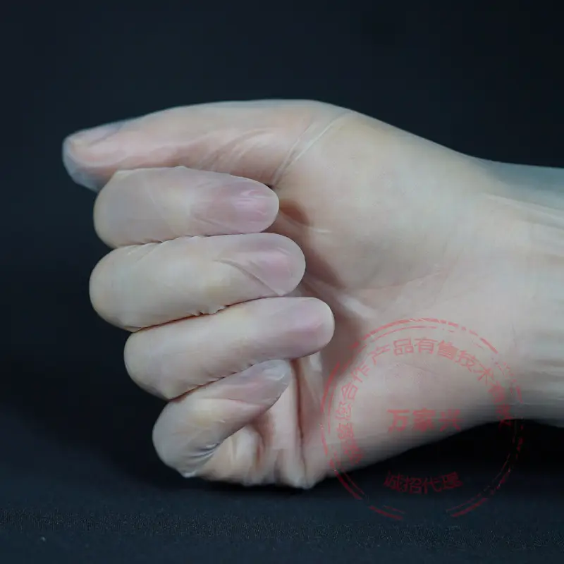 Disposable Tattoo Gloves Milky White Pvc Large - Image 7