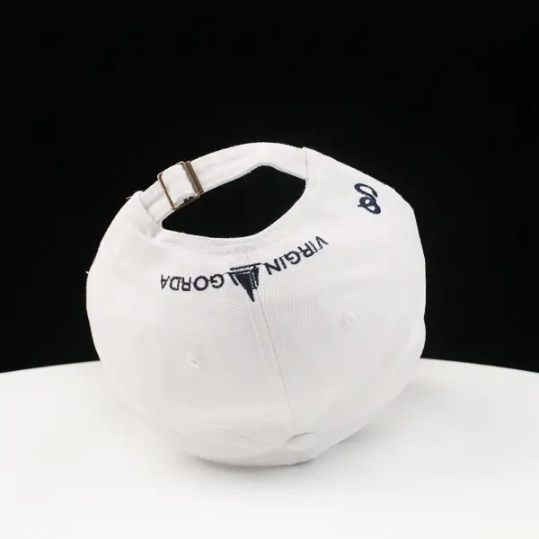 Men's Red The Baths Anchor Peaked Cap - Image 9