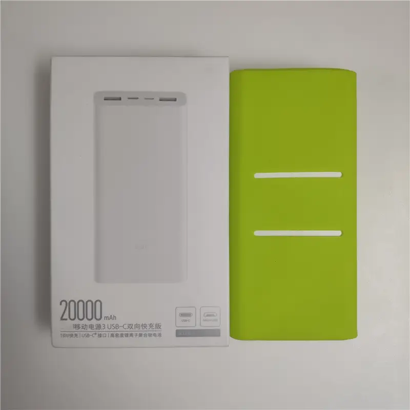 Xiaomi 3 Protective Cover Flash Charging Power Bank Silicone 3Rd - Image 4