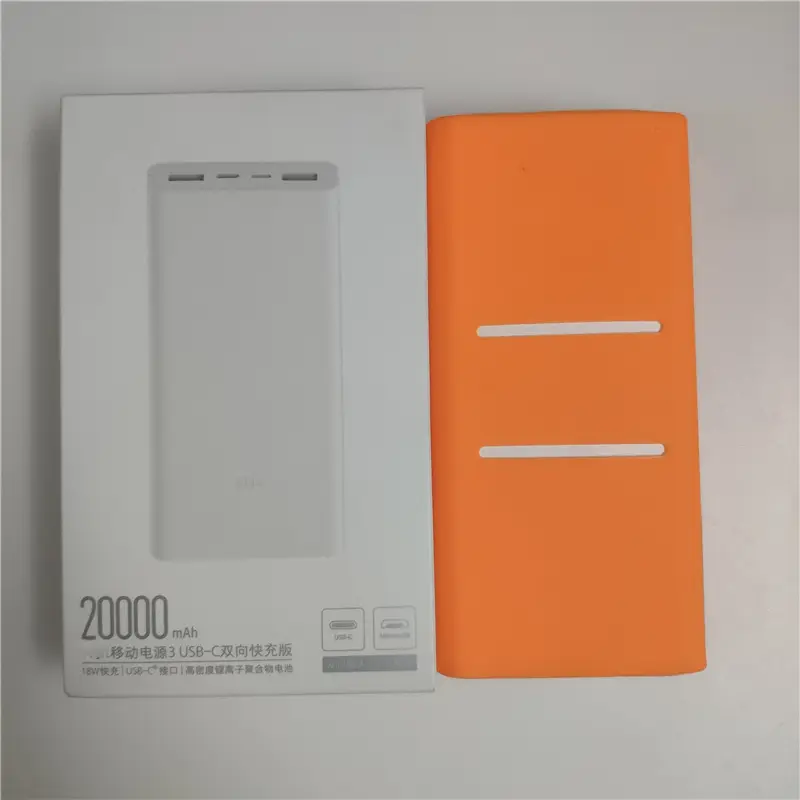 Xiaomi 3 Protective Cover Flash Charging Power Bank Silicone 3Rd - Image 5