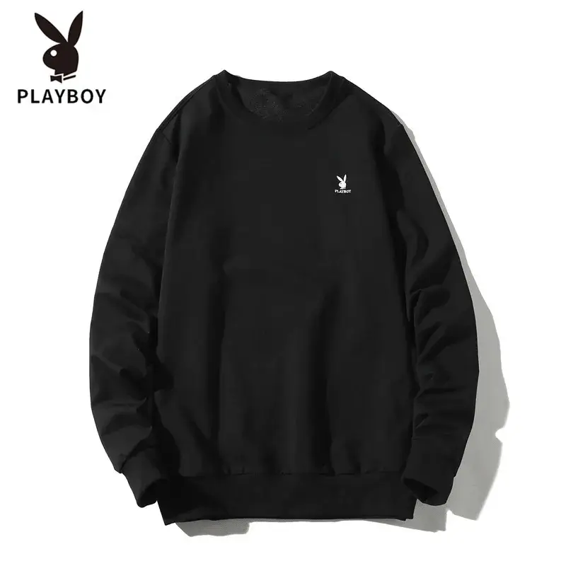 Daifa Trendy Men's White Slim Fit Crewneck Sweatshirt - Image 6