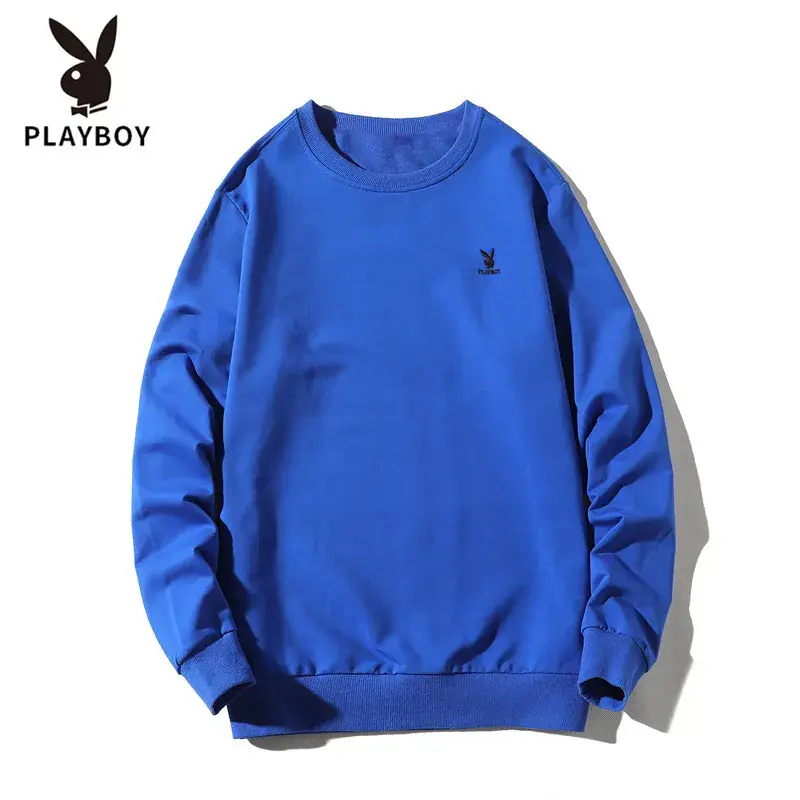 Daifa Trendy Men's White Slim Fit Crewneck Sweatshirt - Image 7