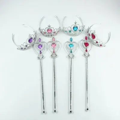 2018 Princess Crown Dress for Girls Sling Dress Festival Wear - Image 2
