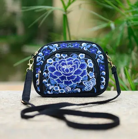 2025 Ethnic Embroidered Crossbody Bag for Women - Image 3