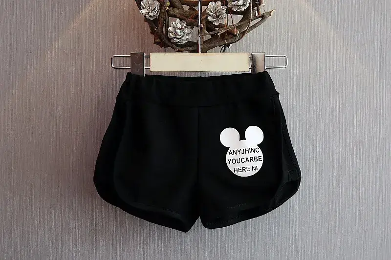 2025 Korean Style Girls Ripped Shorts Set Pink — feature 30