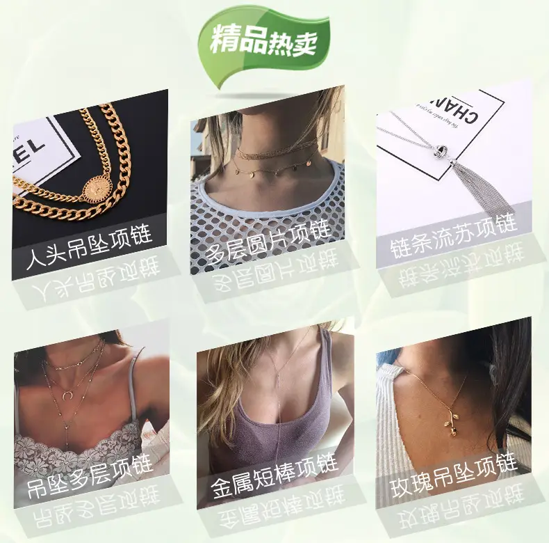 Gold Multi Layer Cross Necklace for Women — feature 3