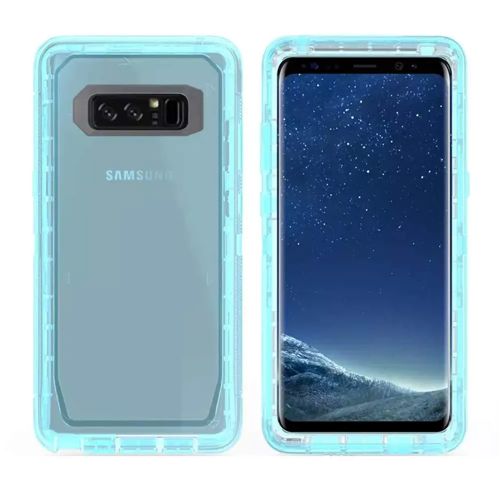 Samsung NOTE 8 Clear 3-in-1 Drop Proof Case - Image 9