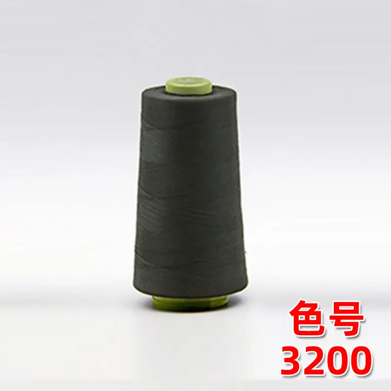 40S/2 Liuqing Thread High-Speed Polyester Thread Pagoda Sewing Thread 402 Flat Sewing Thread Stitching Sp Thread Matte Embroidery Thread