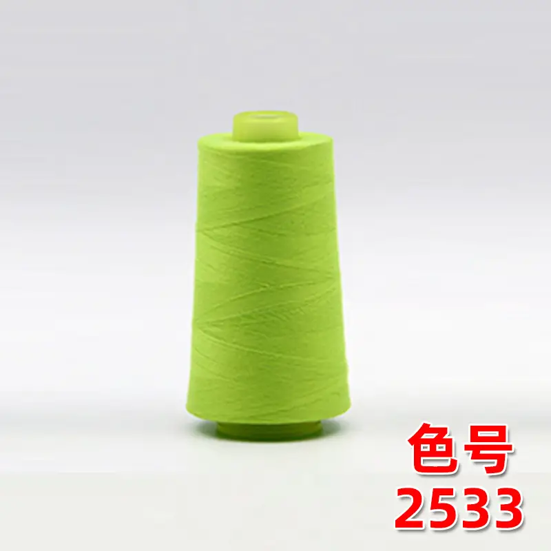 40S/2 Liuqing Thread High-Speed Polyester Thread Pagoda Sewing Thread 402 Flat Sewing Thread Stitching Sp Thread Matte Embroidery Thread