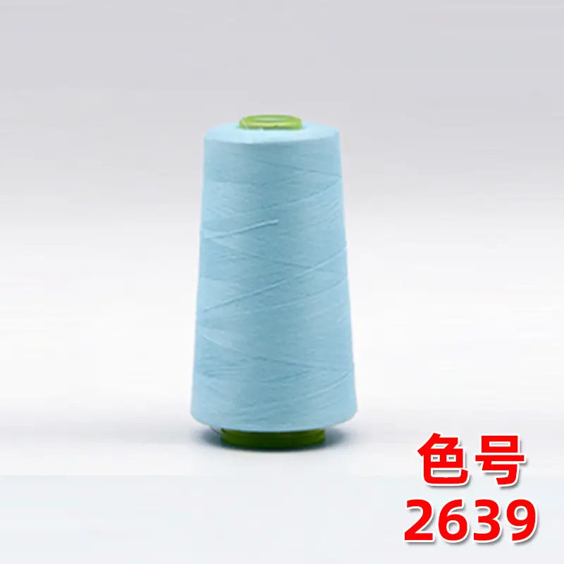 40S/2 Liuqing Thread High-Speed Polyester Thread Pagoda Sewing Thread 402 Flat Sewing Thread Stitching Sp Thread Matte Embroidery Thread