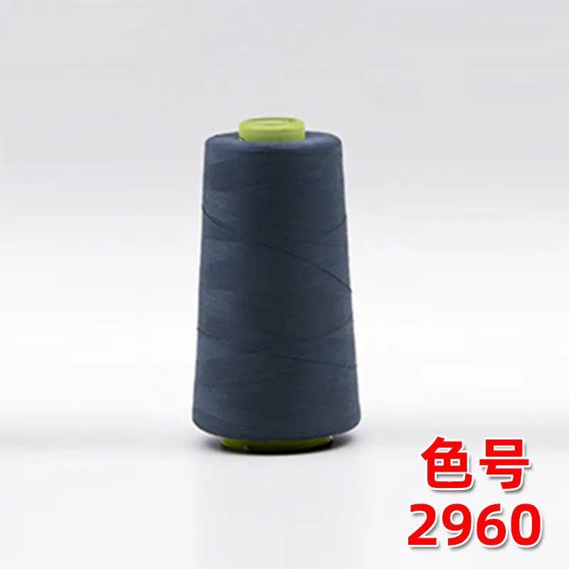 40S/2 Liuqing Thread High-Speed Polyester Thread Pagoda Sewing Thread 402 Flat Sewing Thread Stitching Sp Thread Matte Embroidery Thread