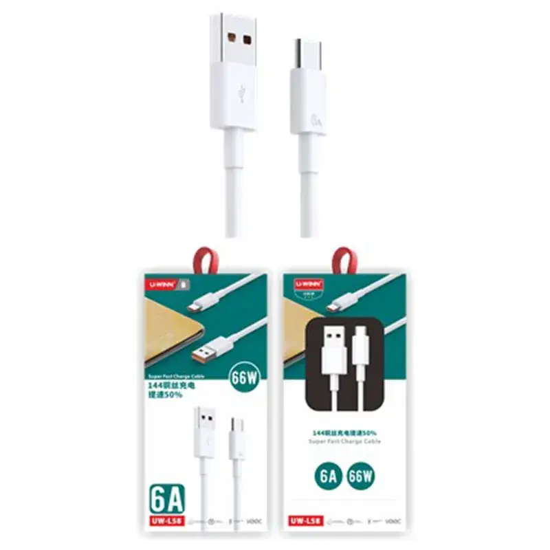 Universal Type-C Fast Charging USB Cable 6A - Image 9