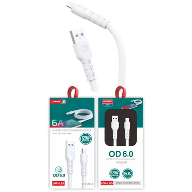 Universal Type-C Fast Charging USB Cable 6A - Image 10