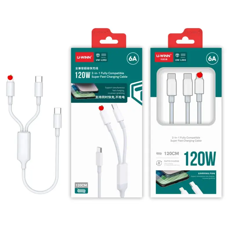 Universal Type-C Fast Charging USB Cable 6A - Image 20