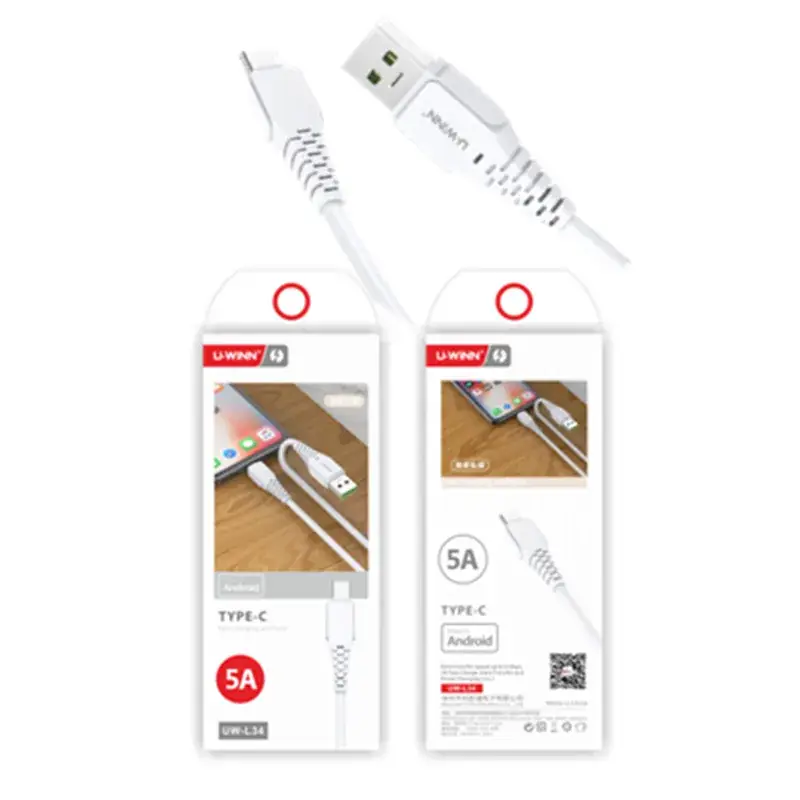Universal Type-C Fast Charging USB Cable 6A - Image 23