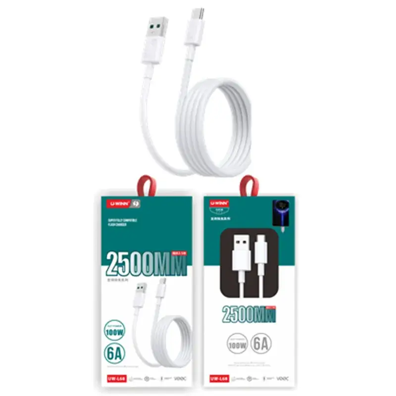 Universal Type-C Fast Charging USB Cable 6A - Image 28