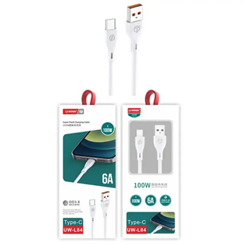 Universal Type-C Fast Charging USB Cable 6A - Image 3