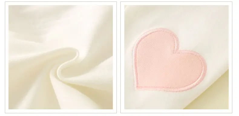 Girls Heart Pads Crib Pants 0-3Yr Grey Cotton — feature 9