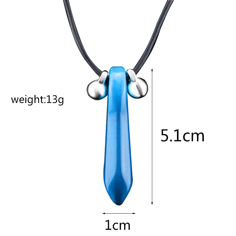 Naruto Shou Manpower Necklace Blue Green - Image 8