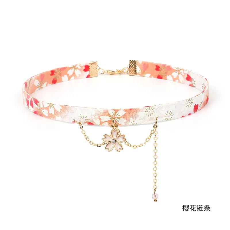 Light Luxury Japanese Style Wind Neck Necklace for Women - Image 4