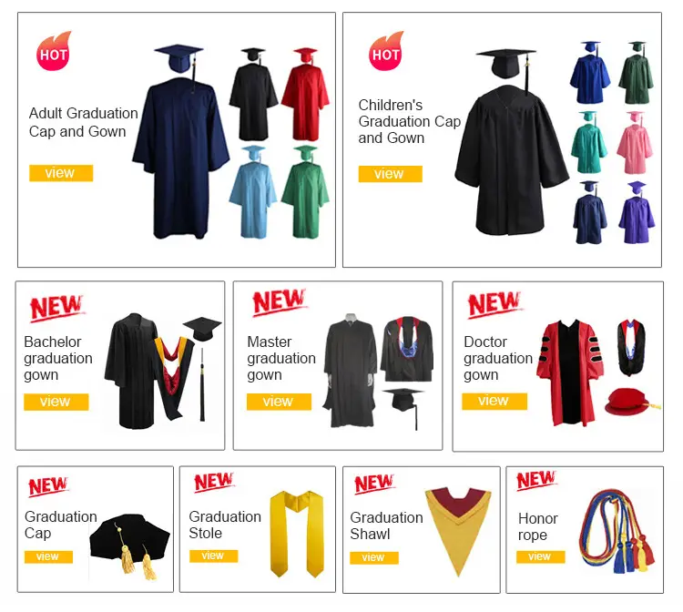 Purple Bachelor's Gown Set with Cap & Ribbon — feature 10
