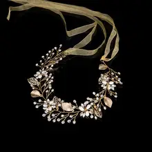 Korean Style Pearl Bridal Headband for Weddings — feature 15