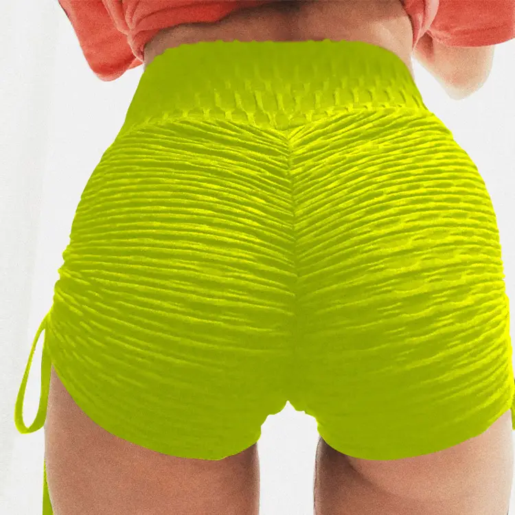 2025 Jacquard Yoga Shorts High Waist Butt Lifting - Image 34