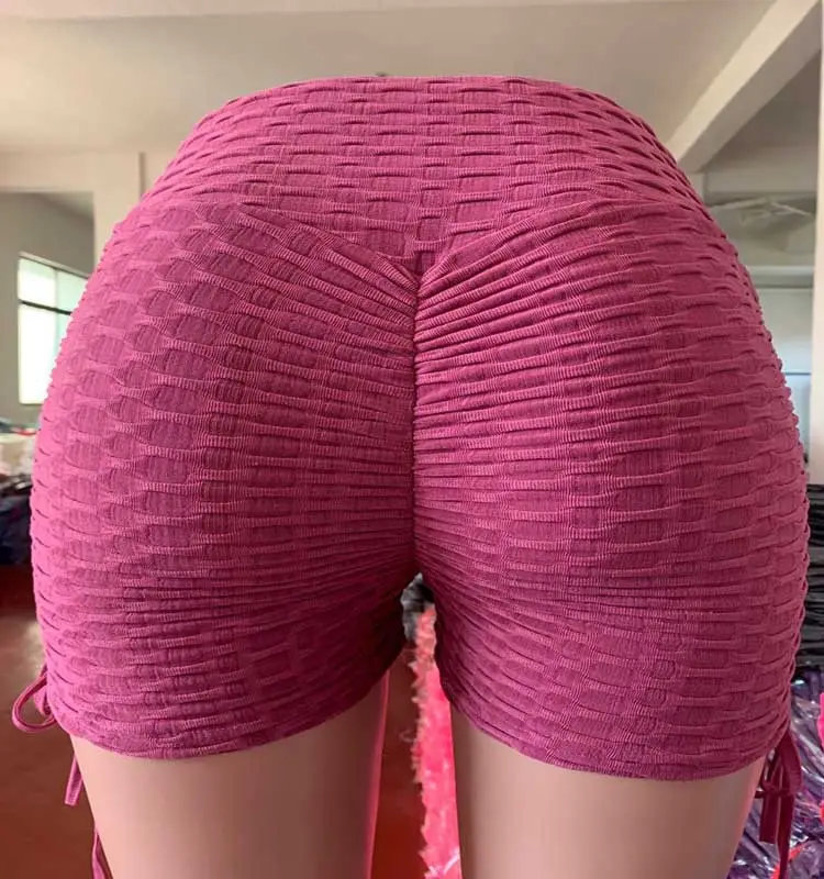 2025 Jacquard Yoga Shorts High Waist Butt Lifting - Image 29