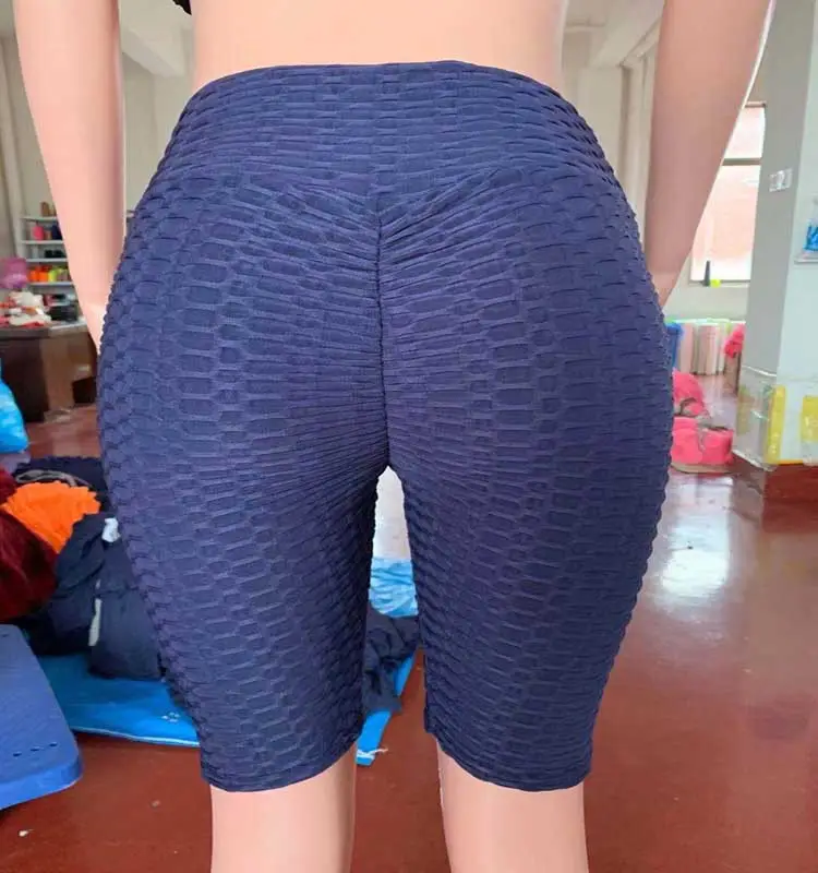 2025 Jacquard Yoga Shorts High Waist Butt Lifting - Image 30