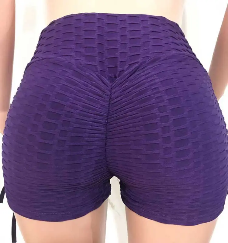 2025 Jacquard Yoga Shorts High Waist Butt Lifting - Image 8