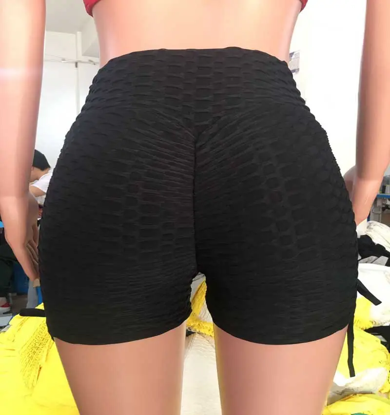 2025 Jacquard Yoga Shorts High Waist Butt Lifting - Image 10