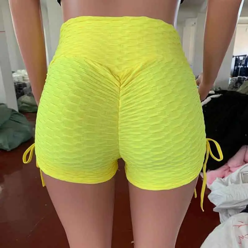 2025 Jacquard Yoga Shorts High Waist Butt Lifting - Image 12