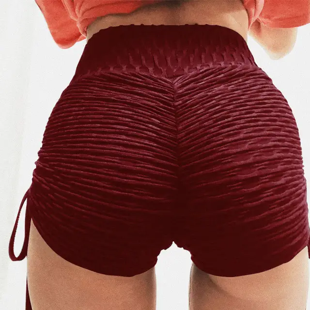 2025 Jacquard Yoga Shorts High Waist Butt Lifting - Image 14
