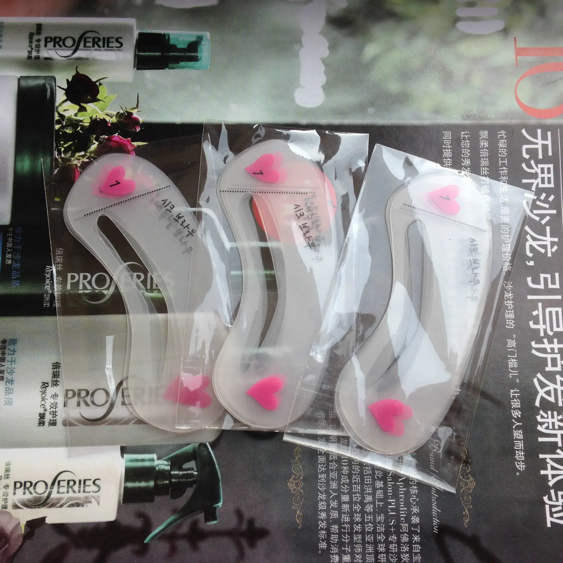 Waterproof Eyebrow Stickers for Thrush & Auxiliary Tools - Image 4