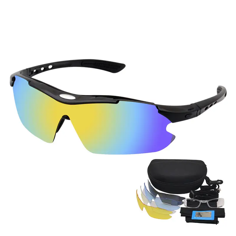 Polarized Fishing Sunglasses Windproof Mountain Bike Glasses