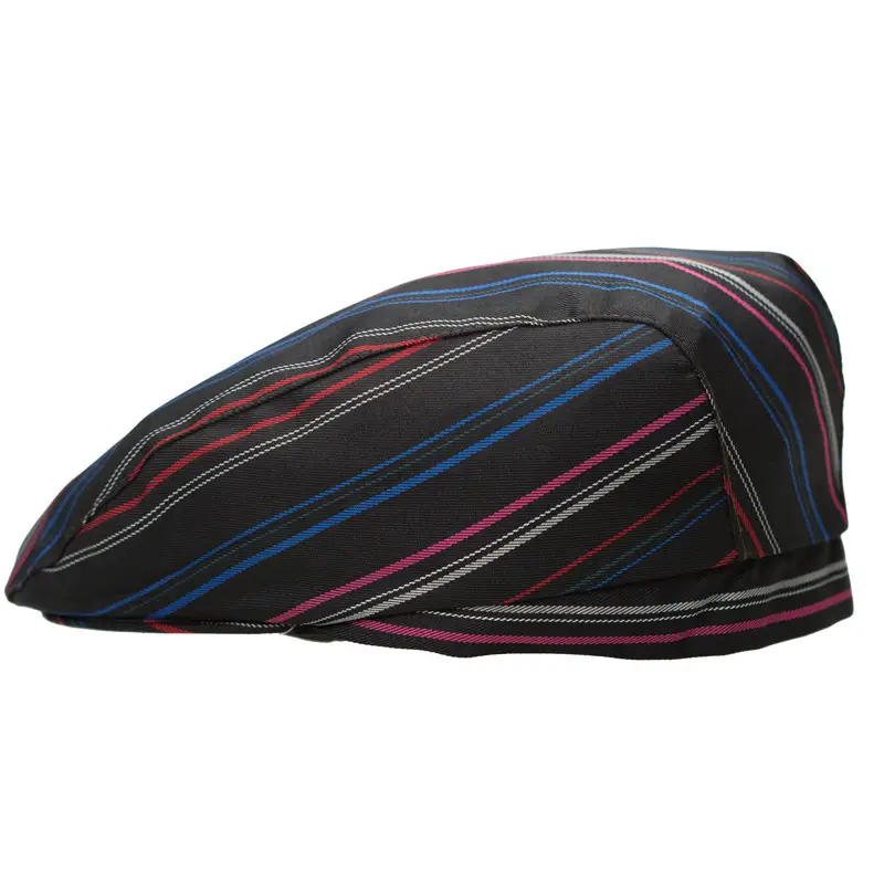 Unisex Striped Beret Hat for Coffee & Working Hats - Image 15